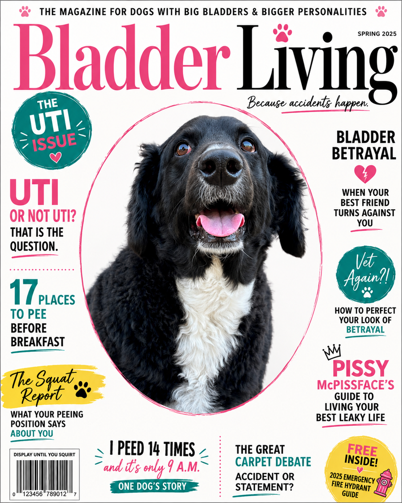 Bladder Living magazine cover
